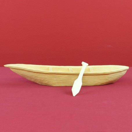 Miniature Lil'wat Canoe 