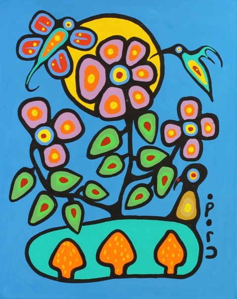 Park Land Forest Painting